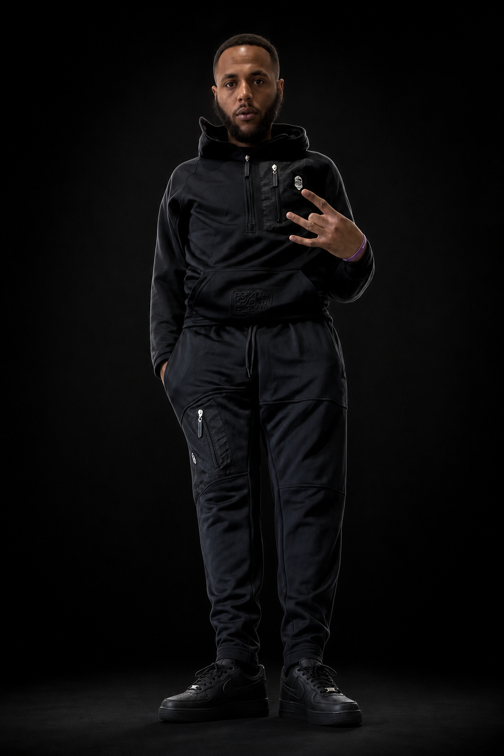 Special Ops Tracksuit — Black