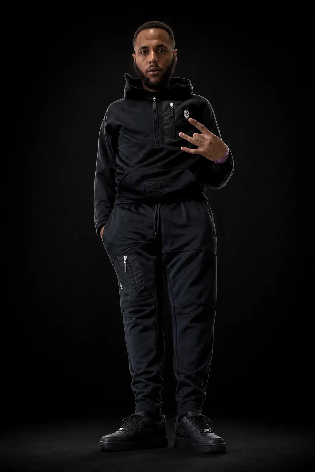 Special Ops Tracksuit — Black